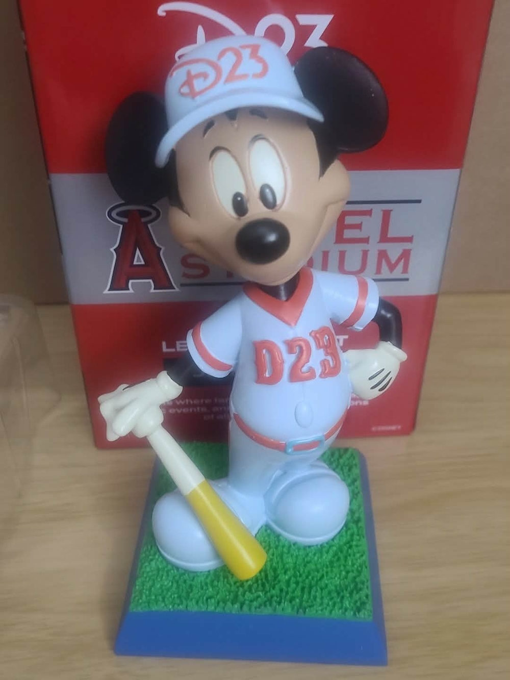 Disney D23 2026 Mickey Mouse Baseball Bobblehead - Angel